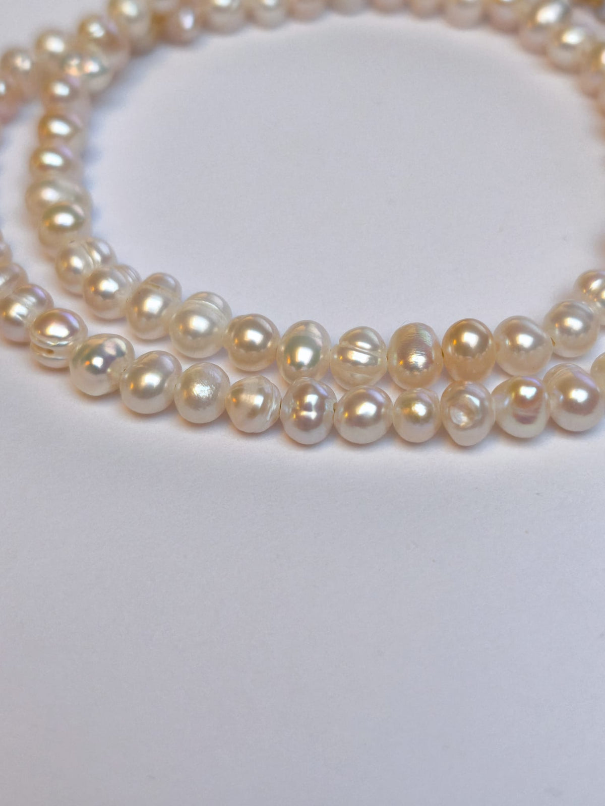 Collar SIRENA - Perlas de Río Organicas