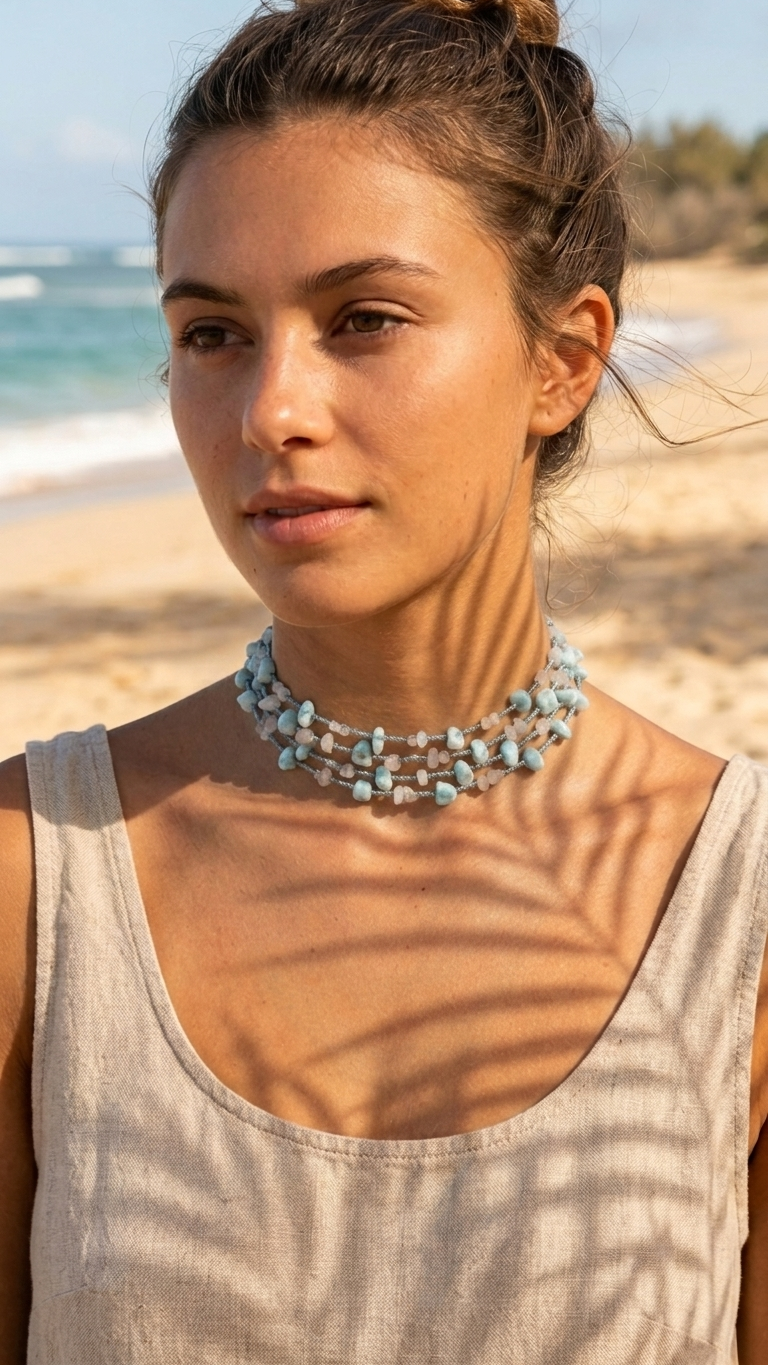 Collar LARIMAR - INFINITY XL