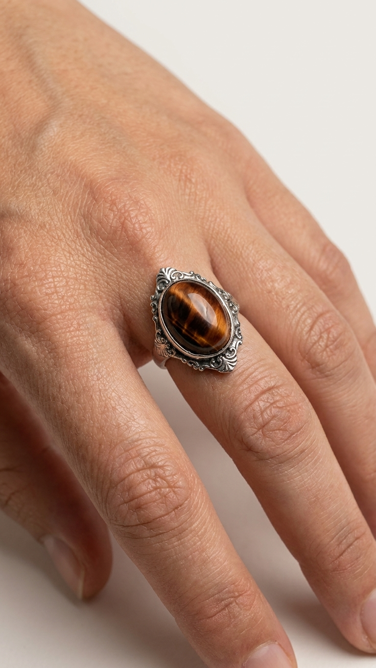 Anillo FÉNIX | Ojo de Buey Natural