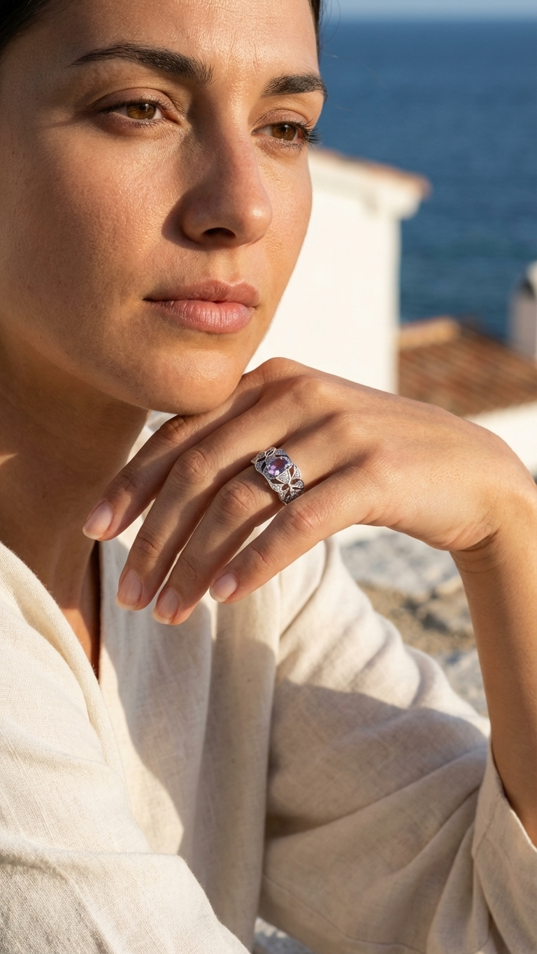 Anillo FLORAL GLACE