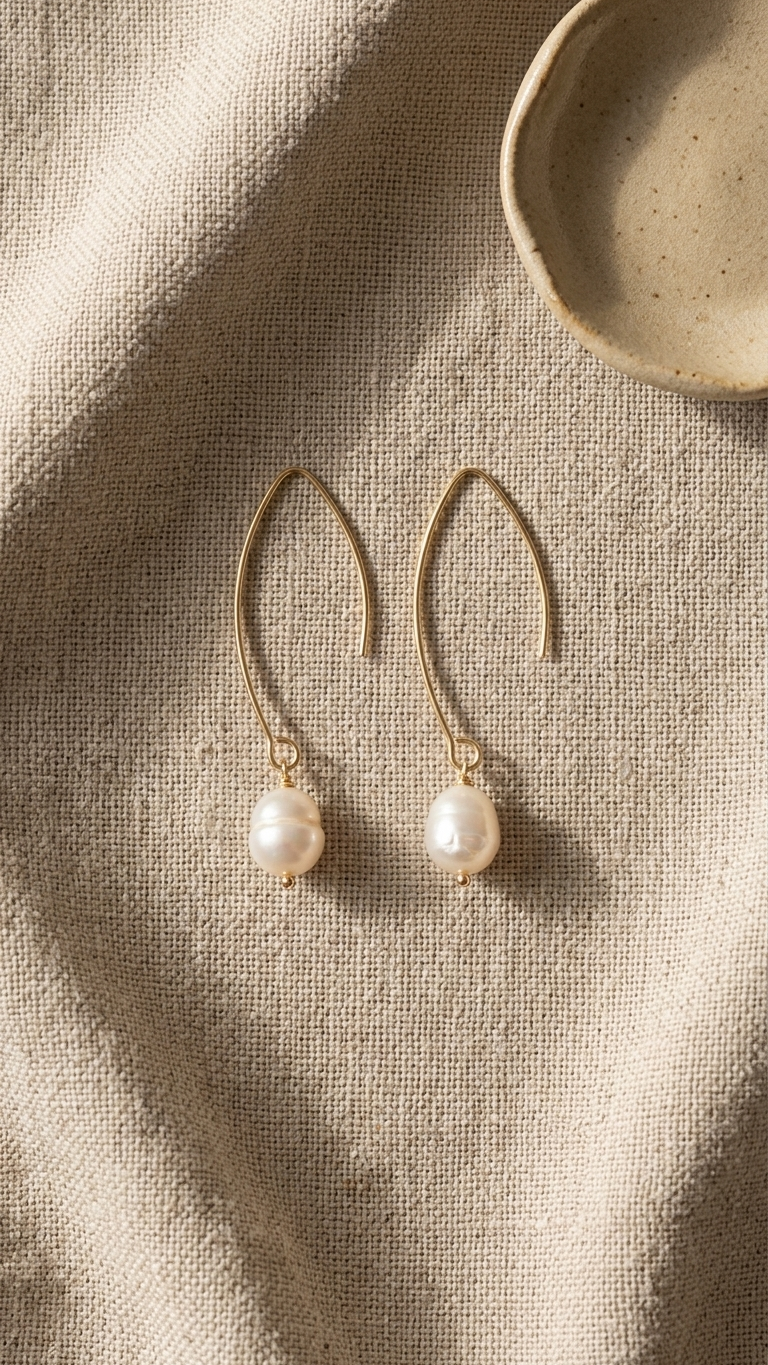 Pendientes PERLA