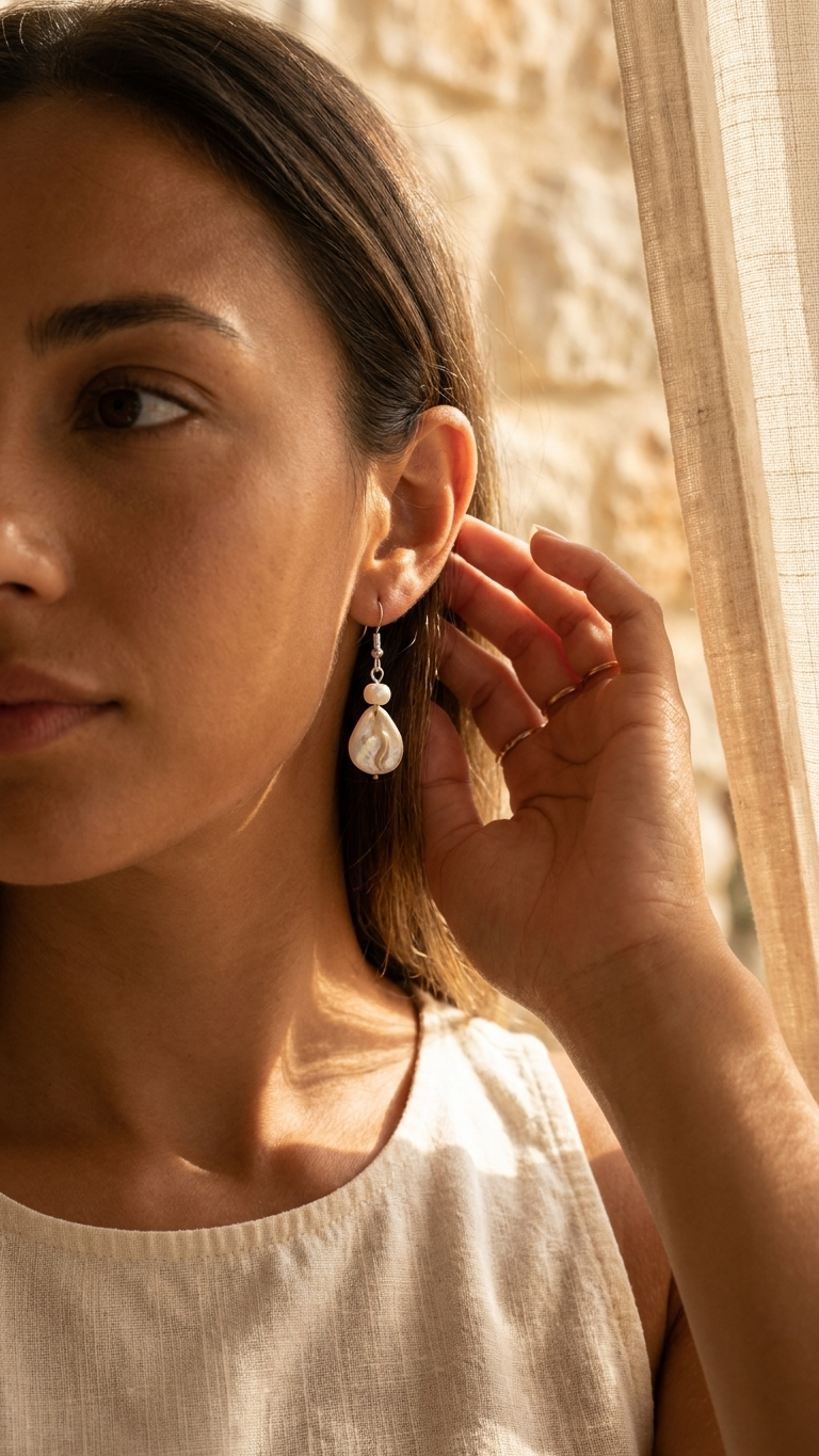 Pendientes KEA - NÁCAR
