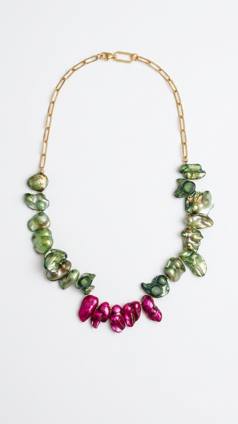 Collar KAUAI - NÁCAR