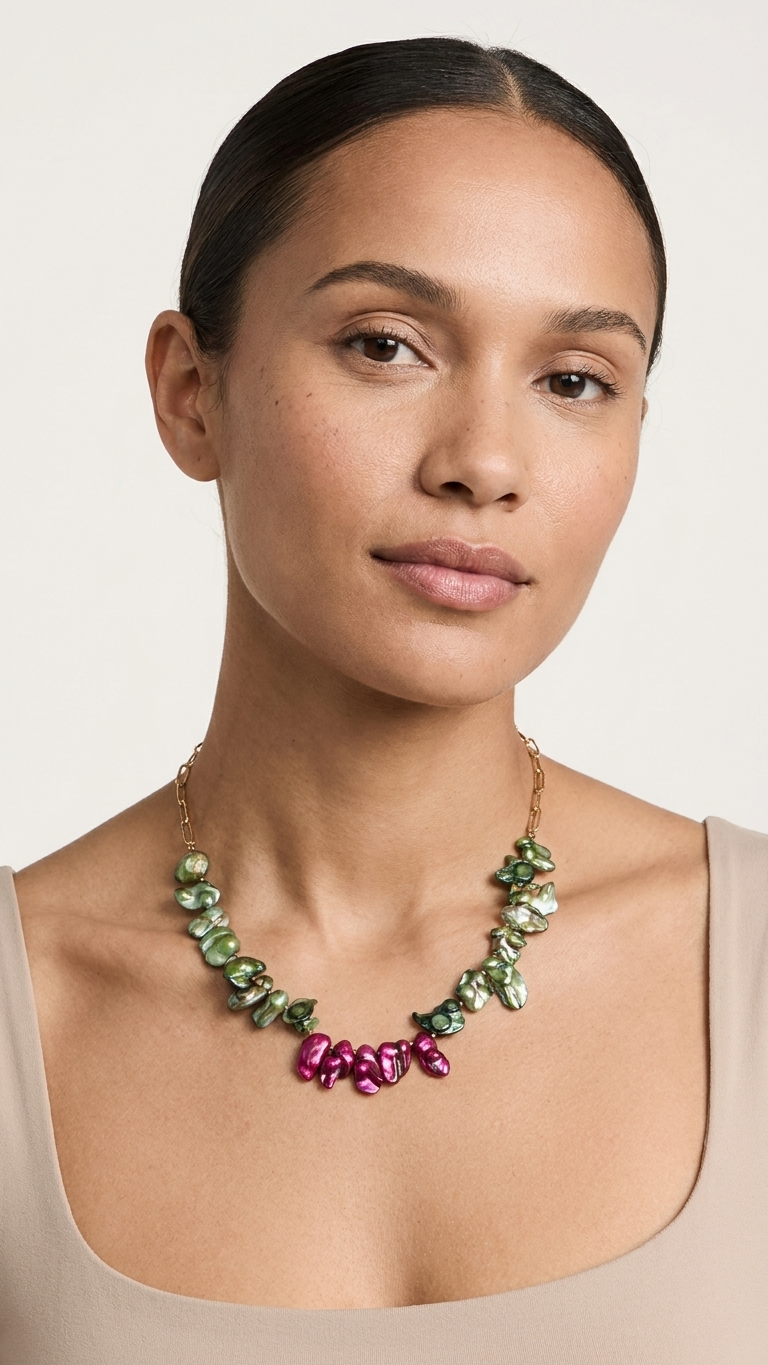 Collar KAUAI - NÁCAR