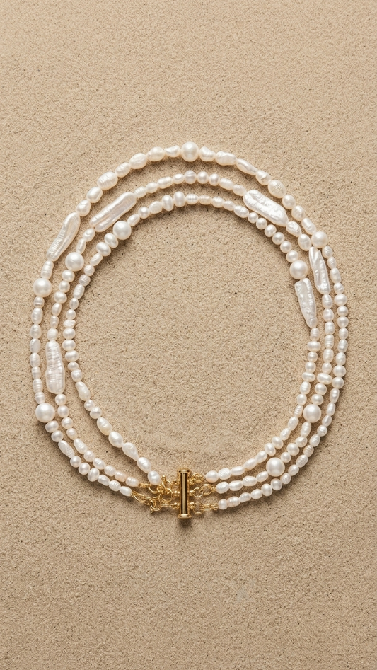 Collar KAPALUA - NÁCAR
