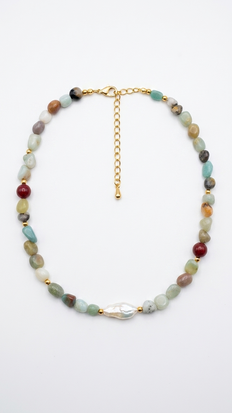 Collar HAENA - NÁCAR
