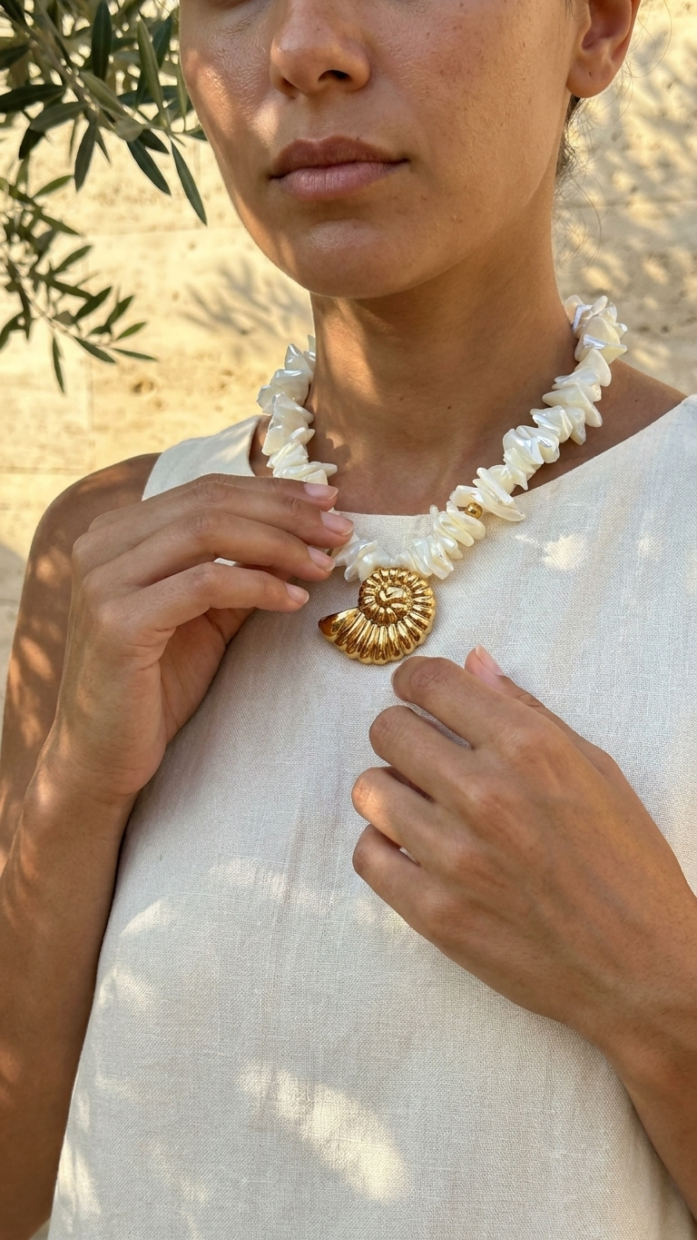 Collar MOKU - NÁCAR