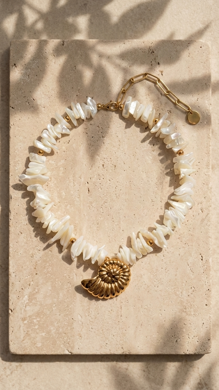 Collar MOKU - NÁCAR