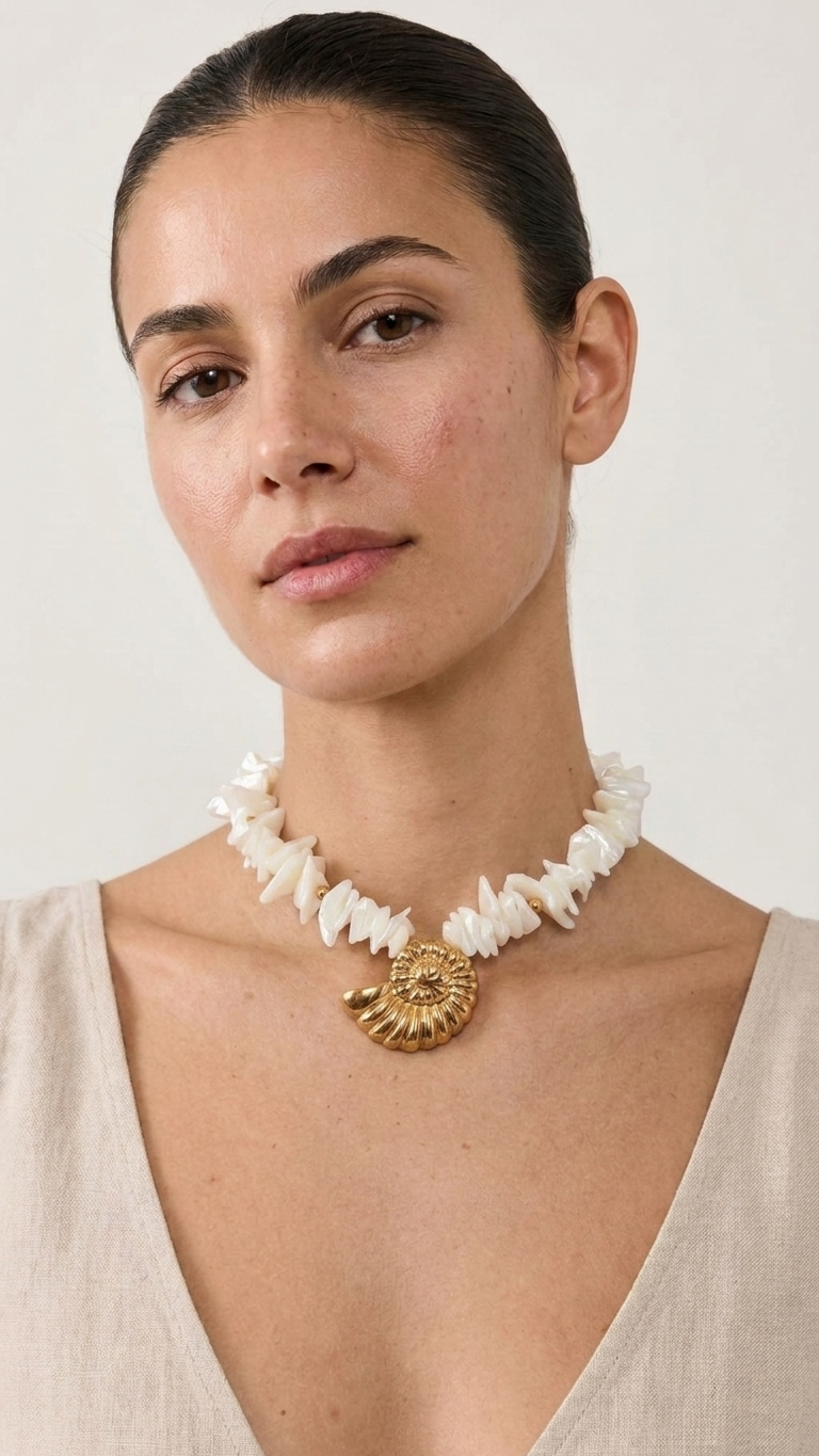 Collar MOKU - NÁCAR