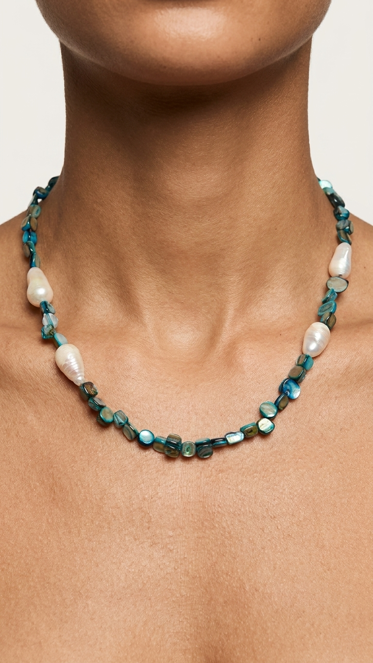 Collar WAIMEA - NÁCAR