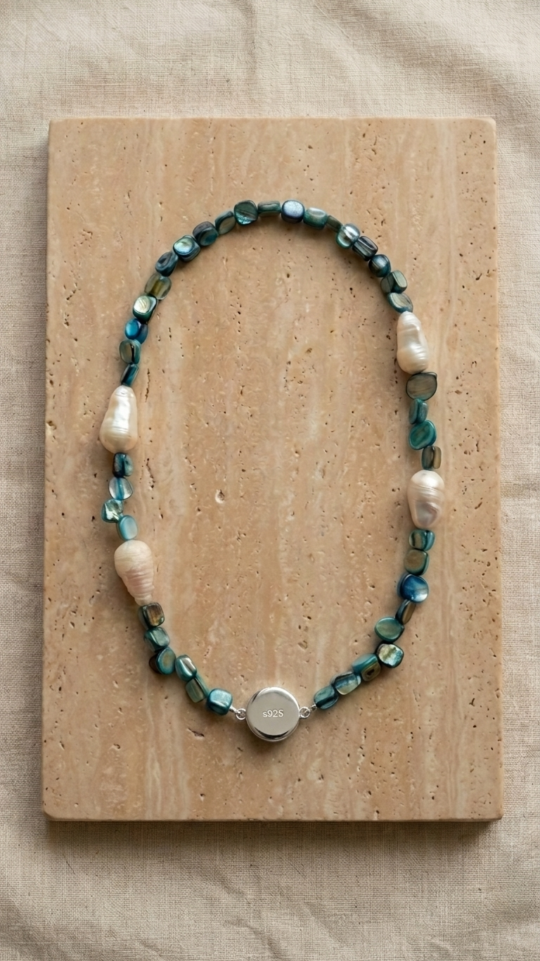 Collar WAIMEA - NÁCAR