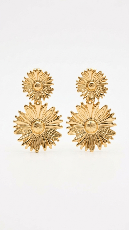Pendientes DAISY - STEEL