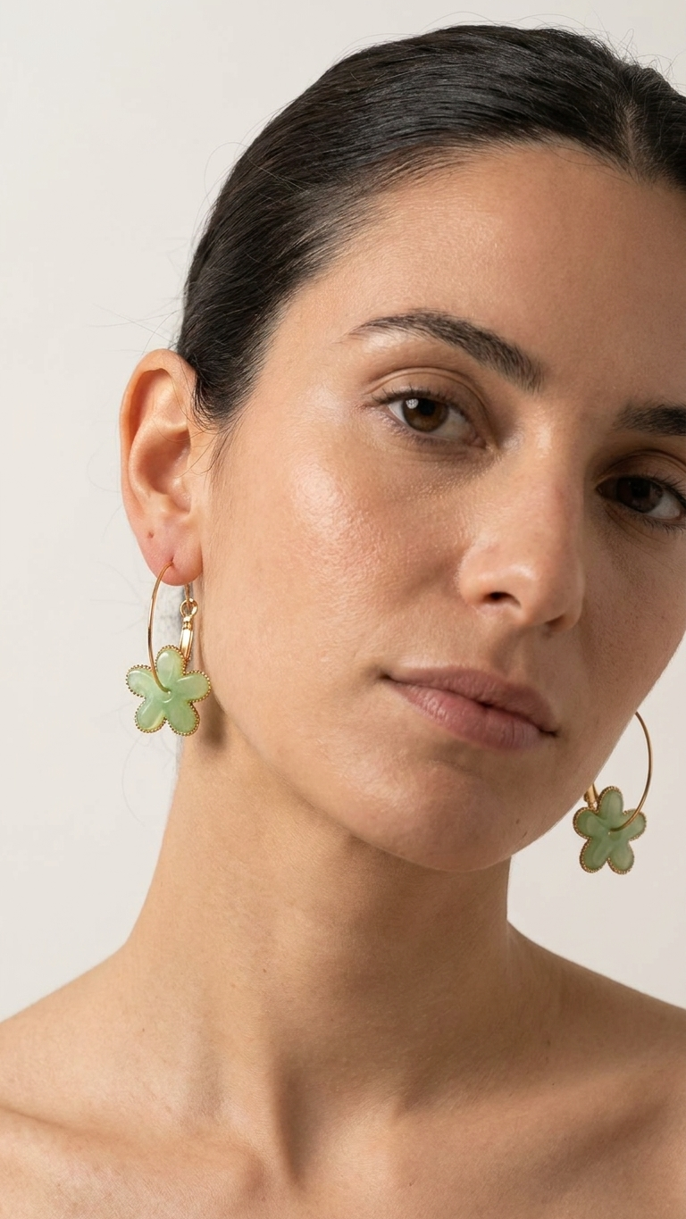 Pendientes BLOOM - STEEL