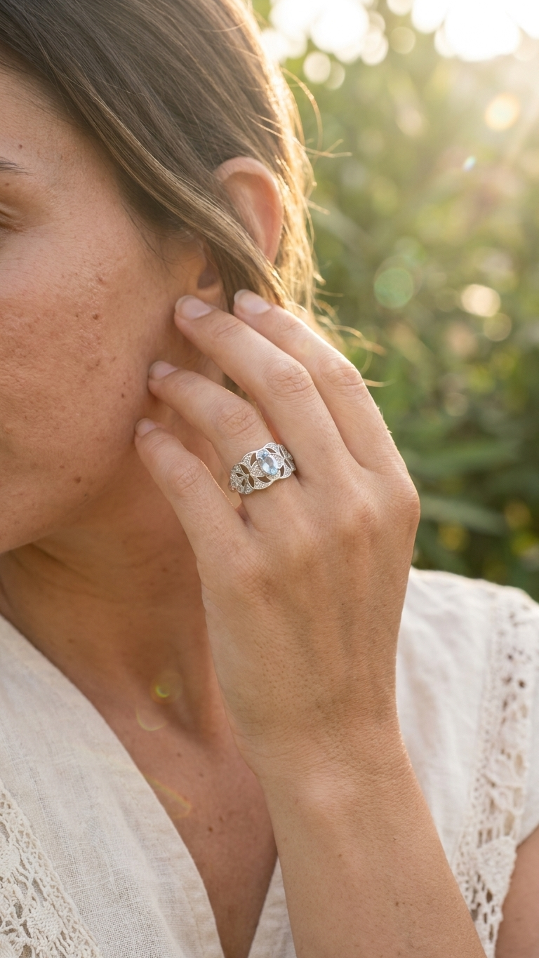 Anillo FLORAL GLACE