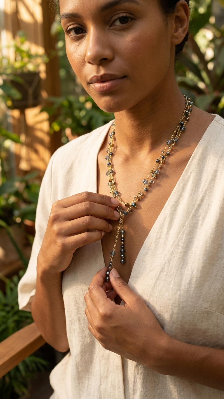 Collar ECLIPSE DORADO - INFINITY XL