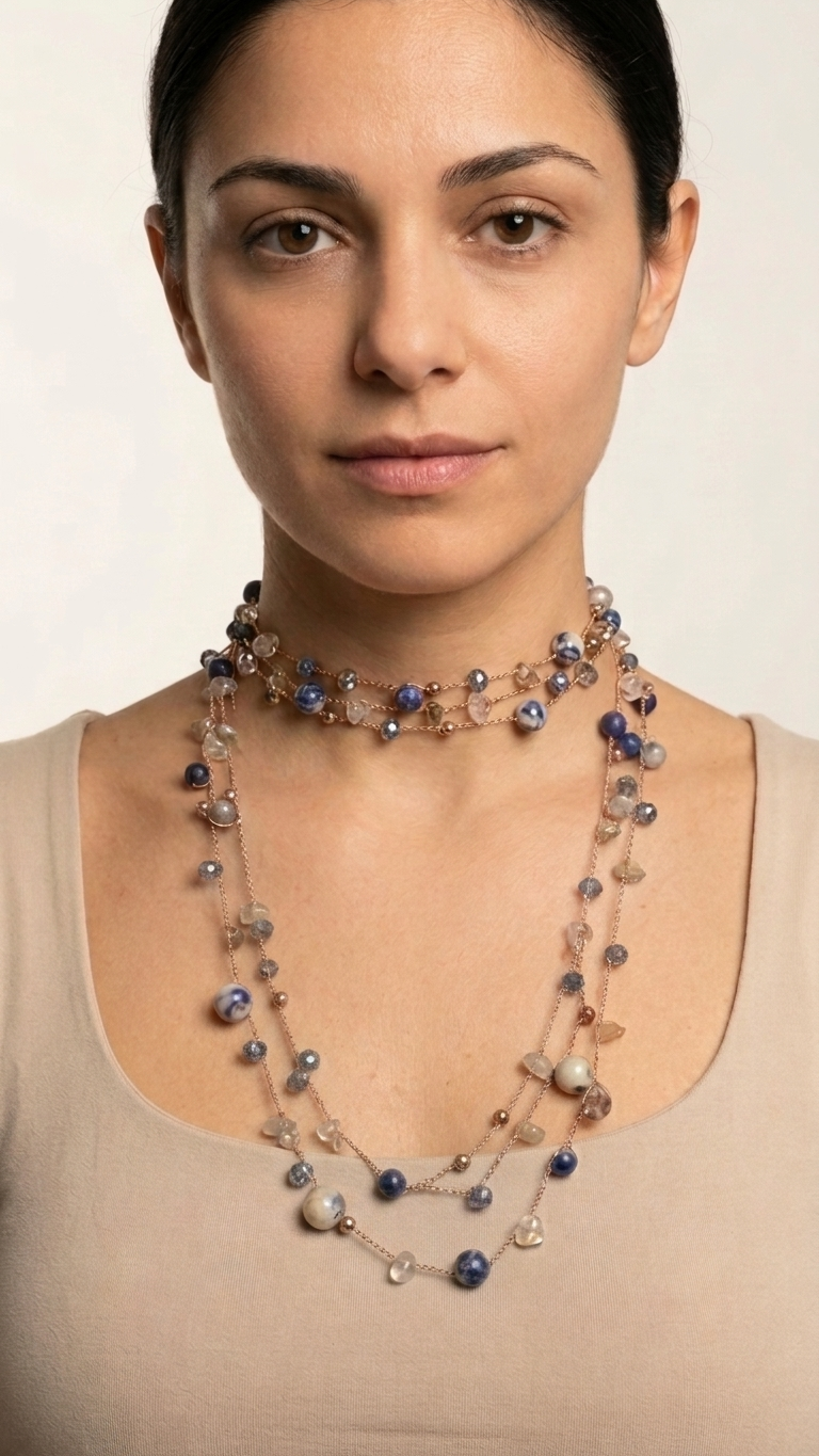 Collar SODALITA  - INFINITY XL