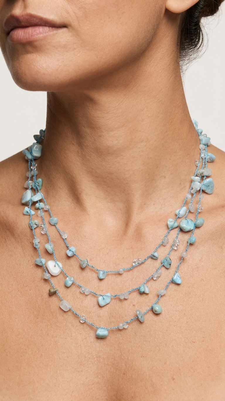 Collar LARIMAR - INFINITY XL