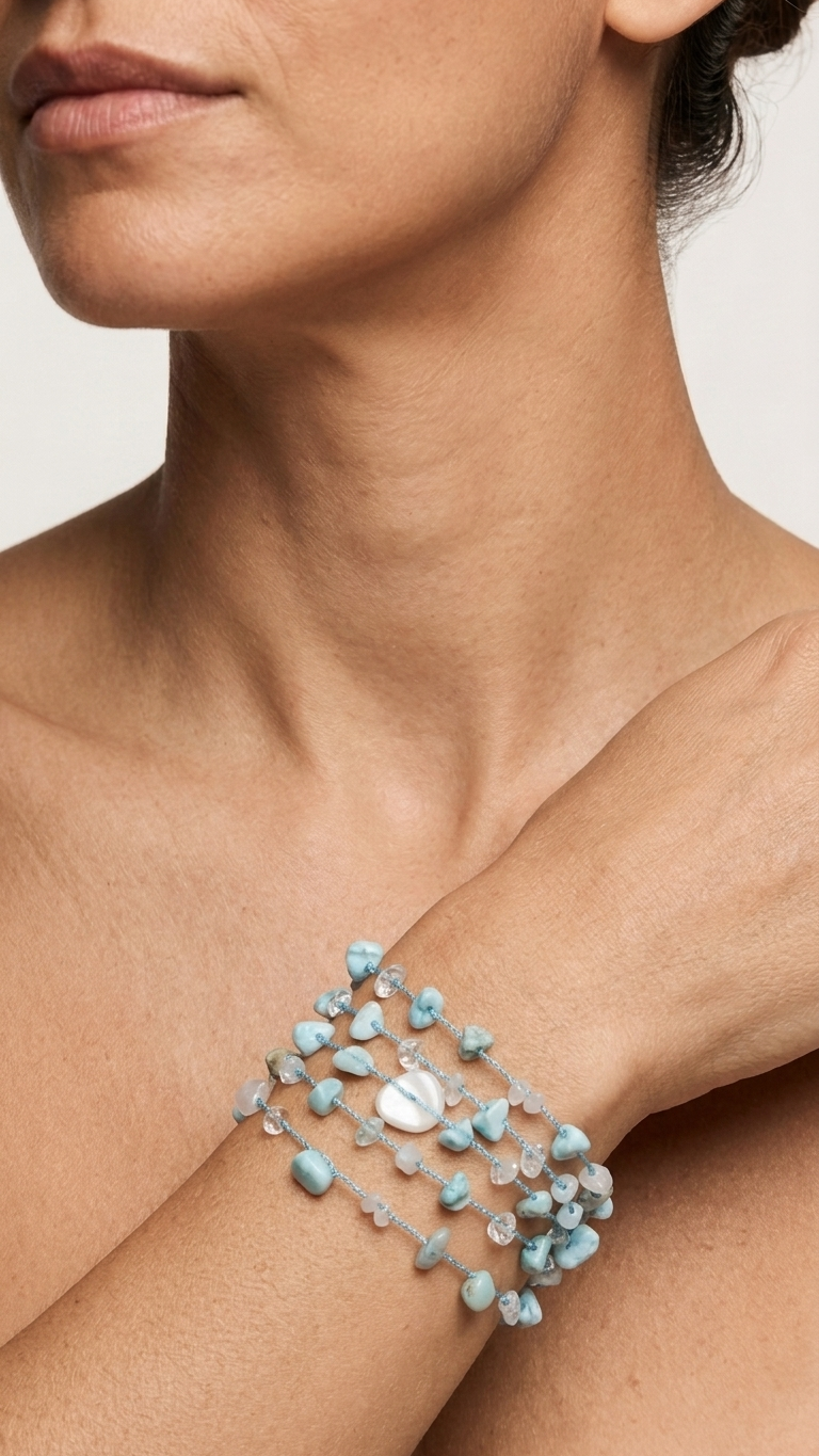 Collar LARIMAR - INFINITY XL