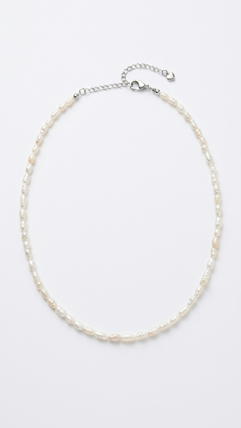 Collar MAREA · Perlas de río