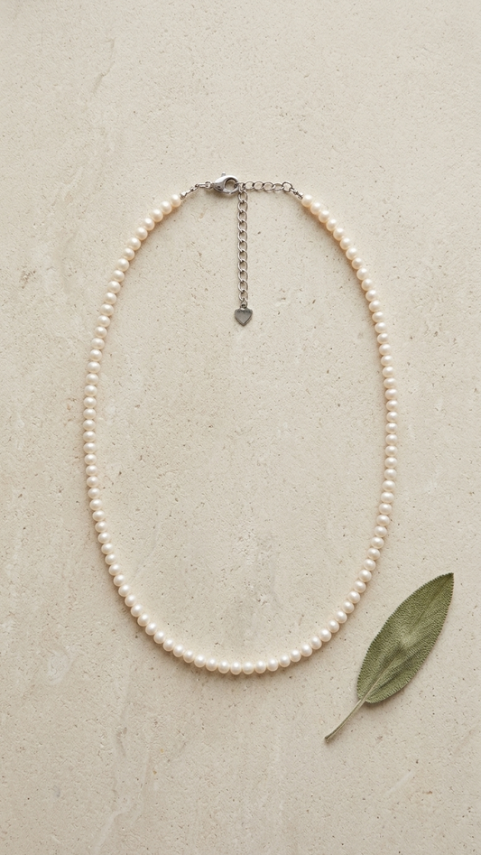 Collar ALBOR · Perlas de río
