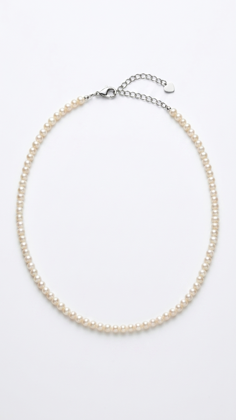 Collar ALBOR · Perlas de río