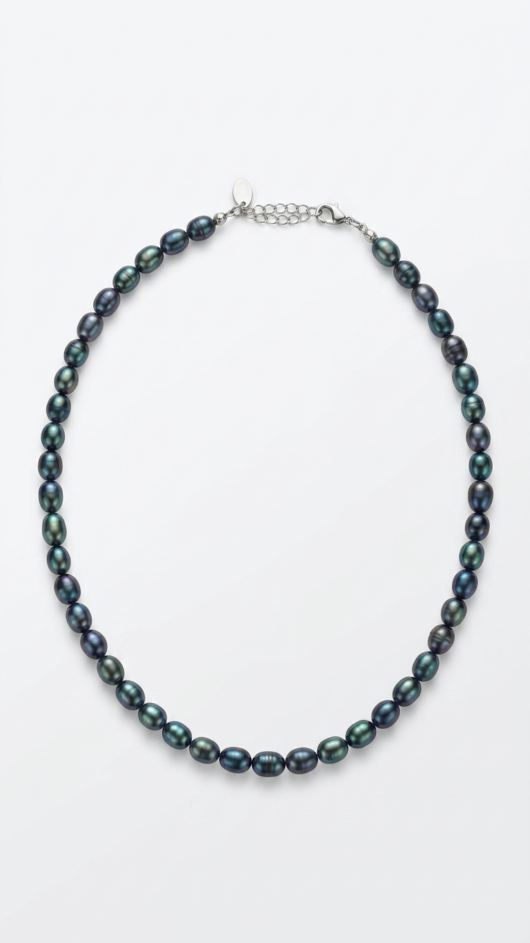 Collar ALISIA · Perlas de río