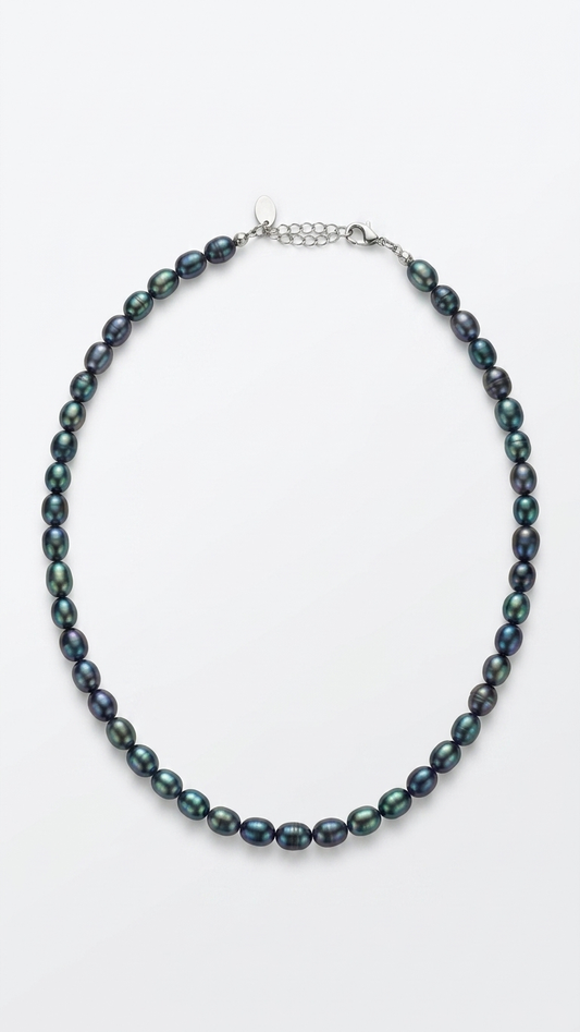 Collar ALISIA · Perlas de río