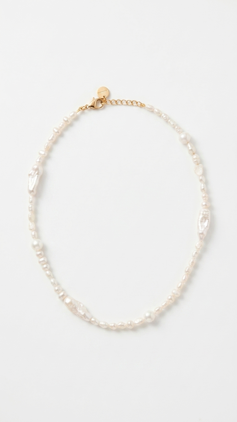 Collar FISTERRA · Perlas de río