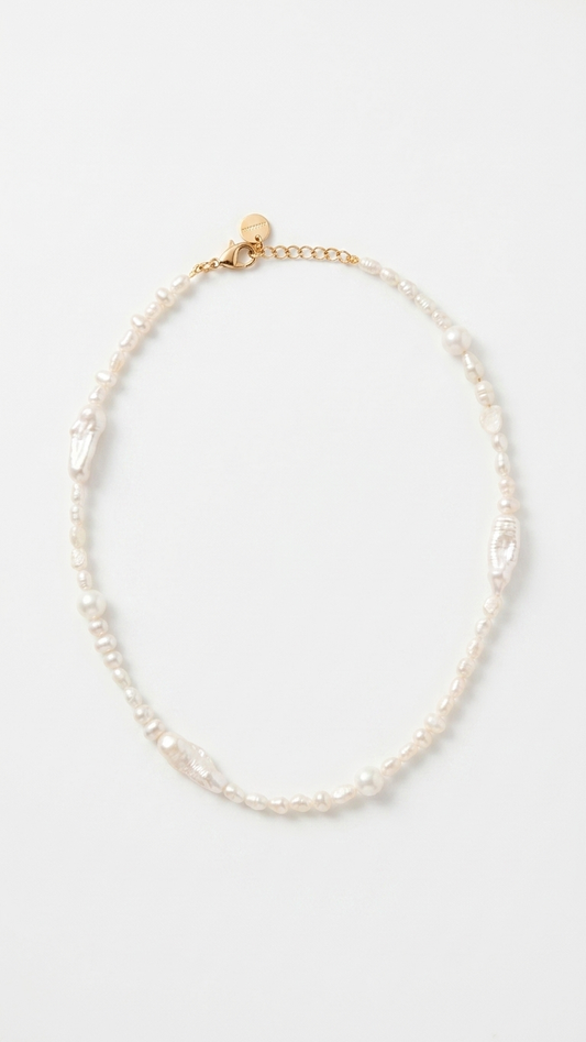 Collar FISTERRA · Perlas de río