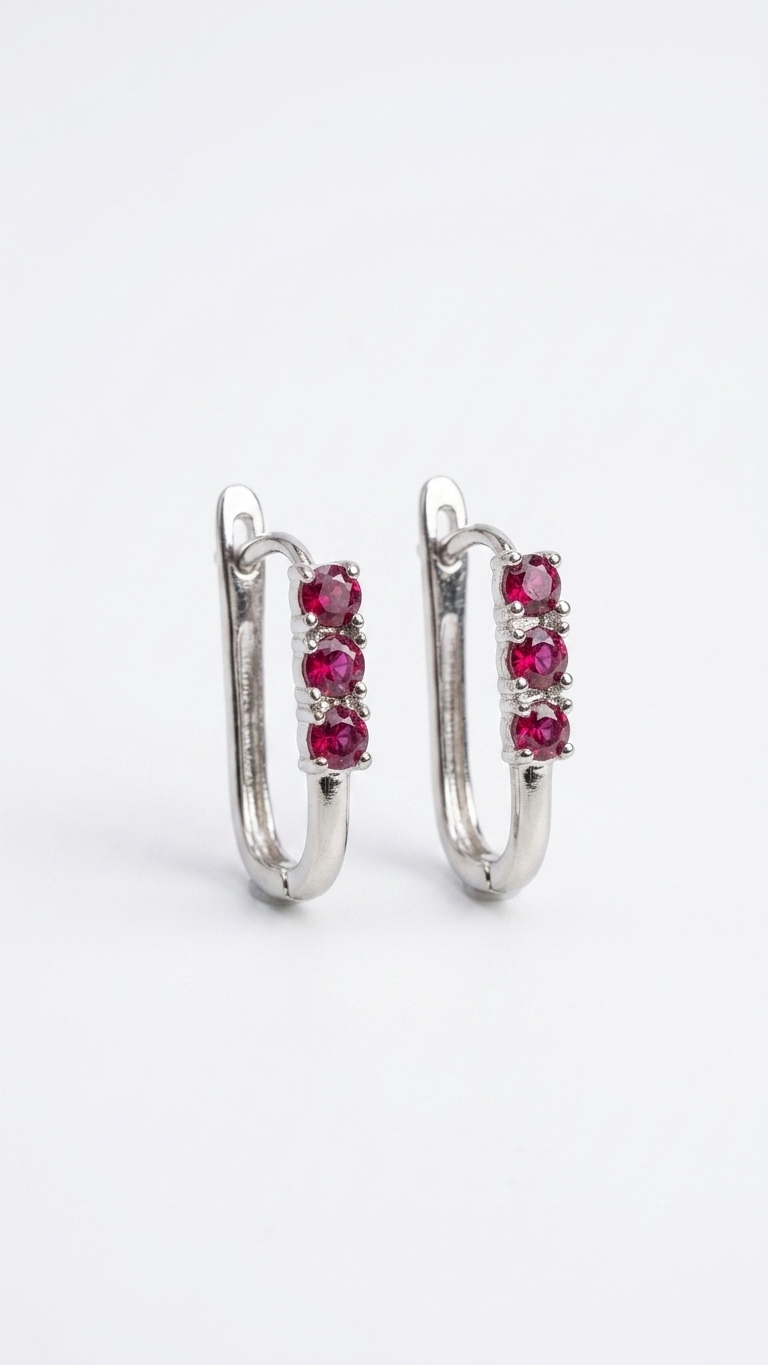 Pendientes AMBER con Granates