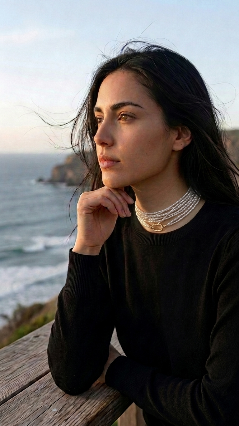 COLLAR THALASSA  de perlas barrocas