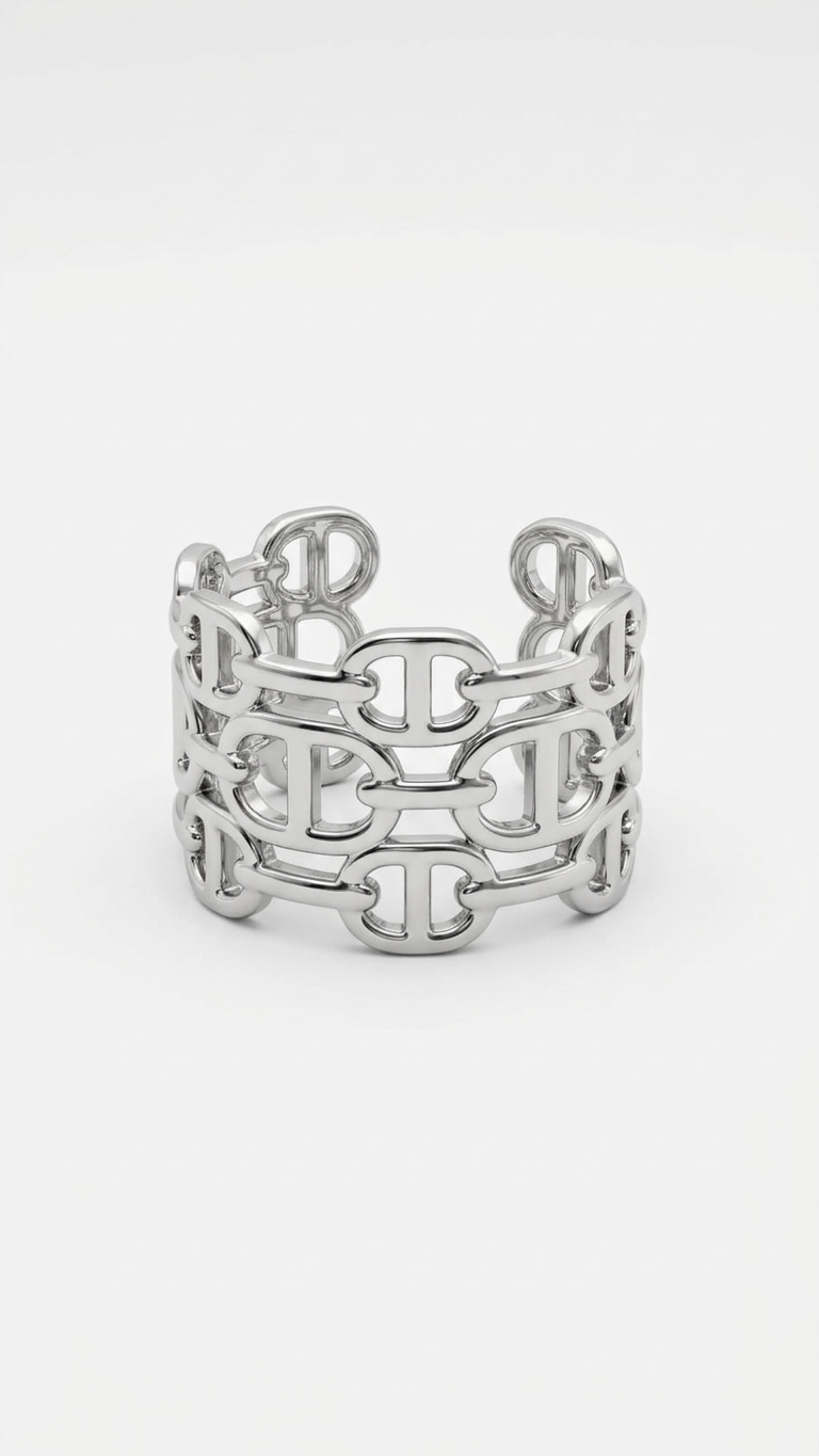 Anillo NEXUS Ajustable de Acero Inoxidable