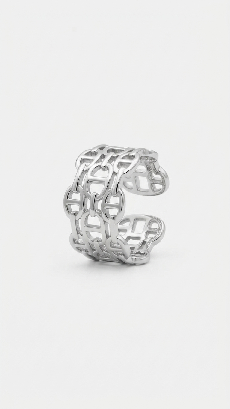 Anillo NEXUS Ajustable de Acero Inoxidable